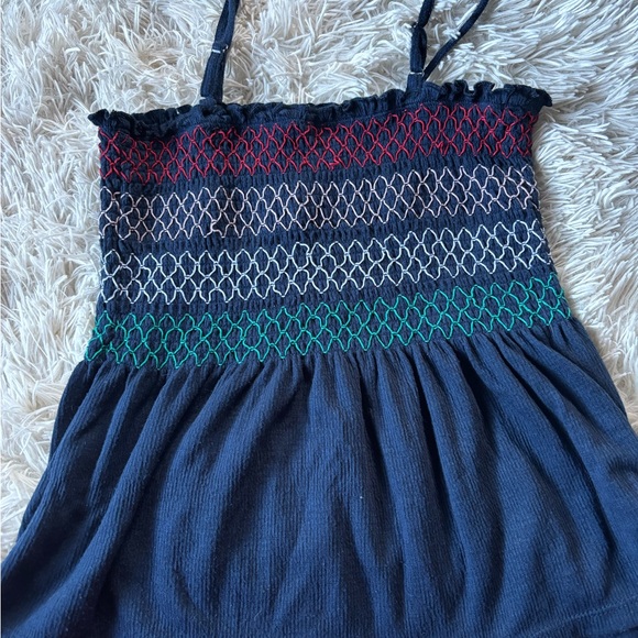 Aeropostale Multicolor Smocked Top - Picture 2 of 4